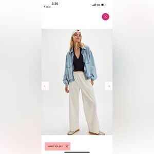 We The Free Birdie Denim Jacket mockingboard wash new sold out xs